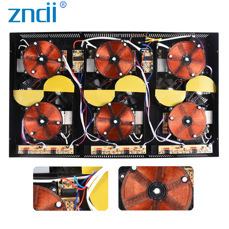 Factory Cheap Price Quality Electrical Kitchen Appliances Slim 6 Burner Induction Cooker Cooktop
