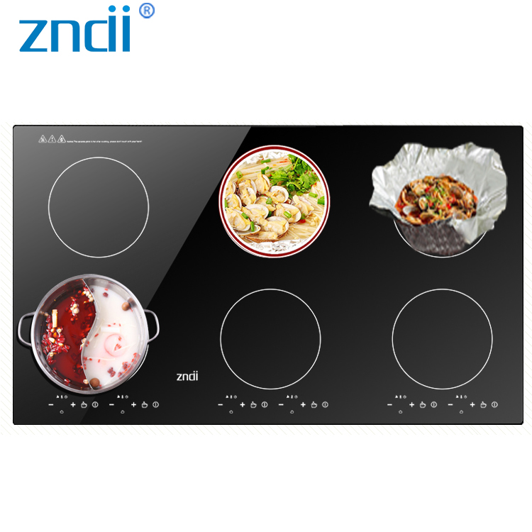 Factory Cheap Price Quality Electrical Kitchen Appliances Slim 6 Burner Induction Cooker Cooktop