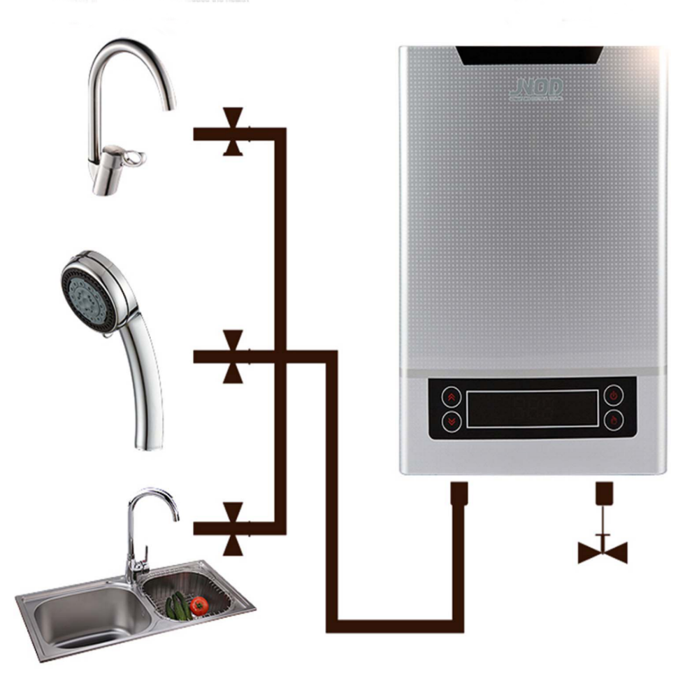 household electric appliances instantaneous electrical bathroom hot water heater