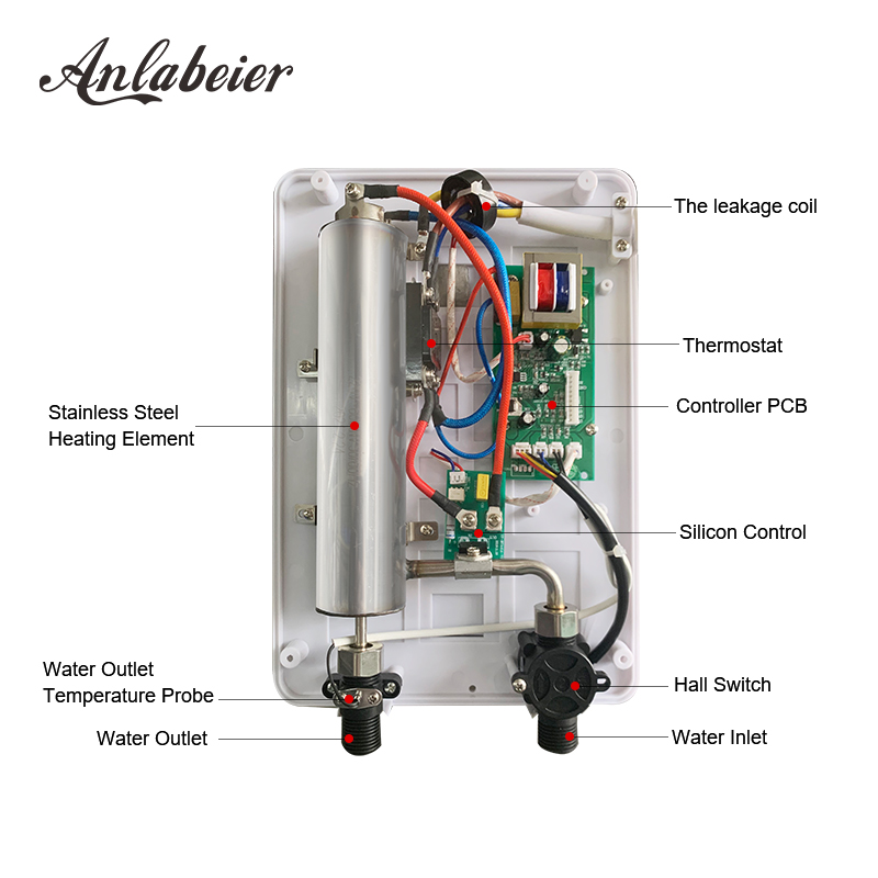 Instant Electric Mini Tankless Water Heater Hot In