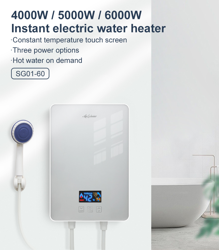 Instant Electric Mini Tankless Water Heater Hot In