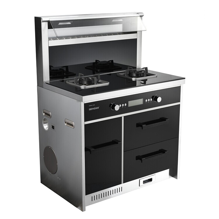 New Integrated cooker combine free standing cooker