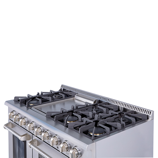 Stainless Steel Cooking Appliances Integrated 6 Bu