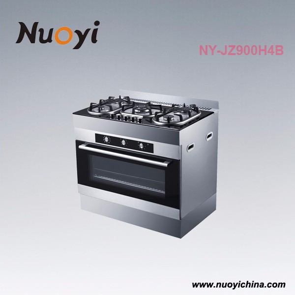 Integrated Cooker Oven with Top Ceramic Cooker