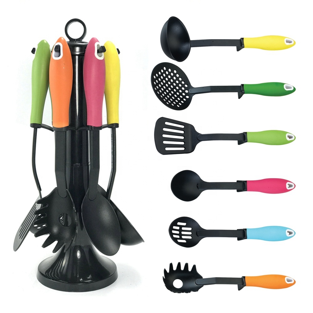 Home Kitchen Appliance Nylon Cooking Utensils Set 