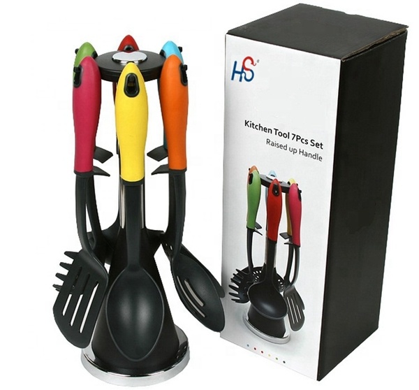 Home Kitchen Appliance Nylon Cooking Utensils Set 