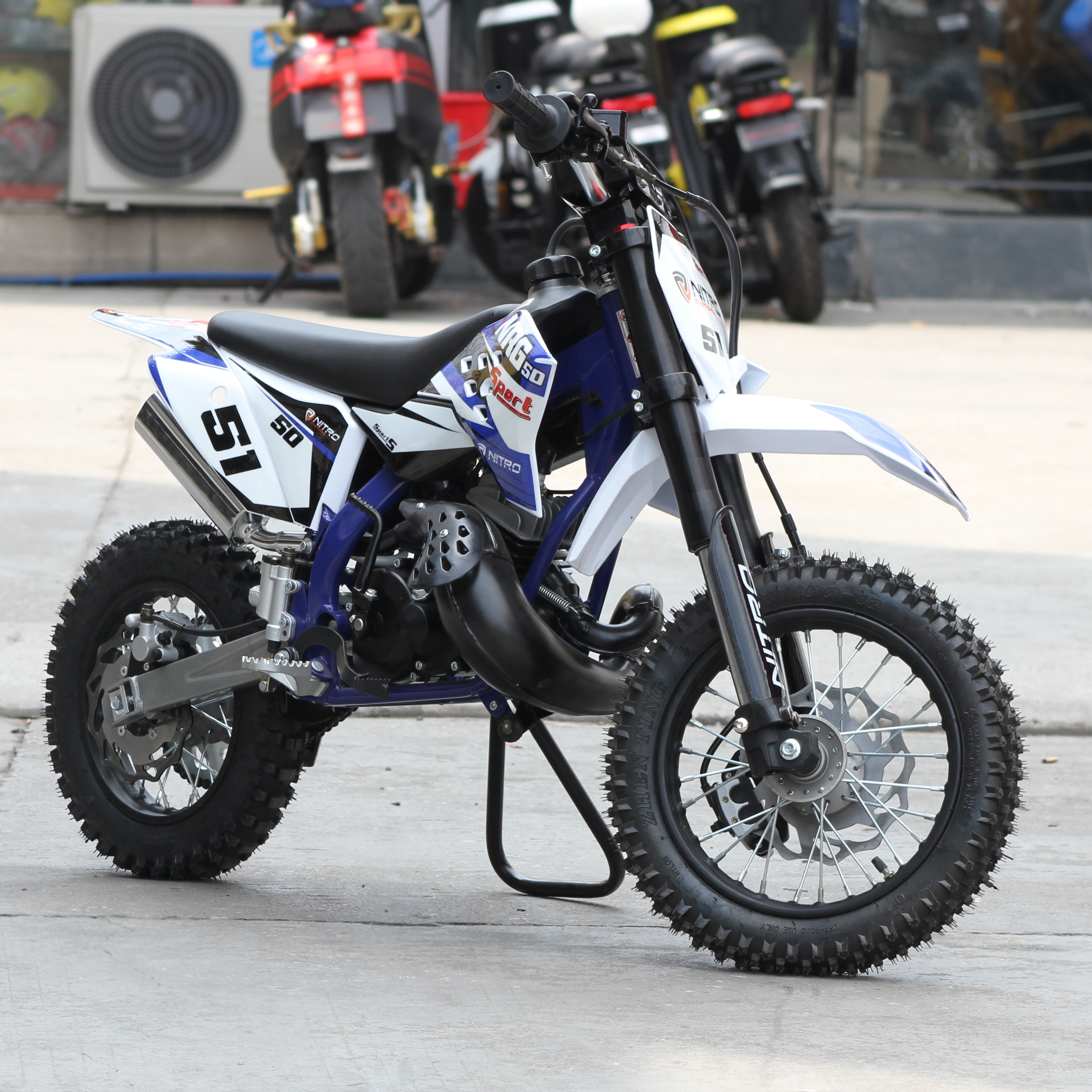 Professional 2 Stroke 50CC Kids Motorcycles Mini D