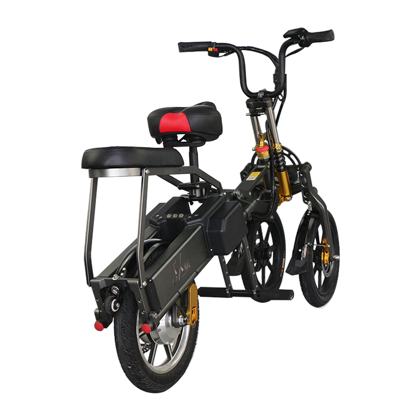 350W Big Power Fat Tire Folding 3 Wheel Electric B