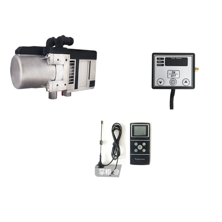 12v caravan water parking heater for car truck with all auto spare parts in 2 packages
