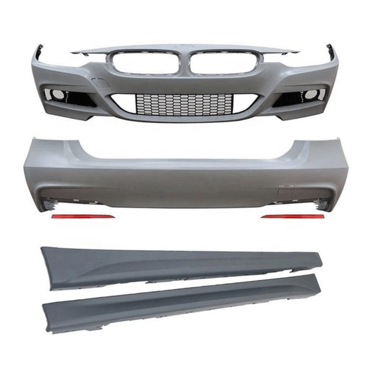 auto body parts car accessories M3 F30 front bumper Body kit Grill W/O hole for BMW 3 series F30 M3