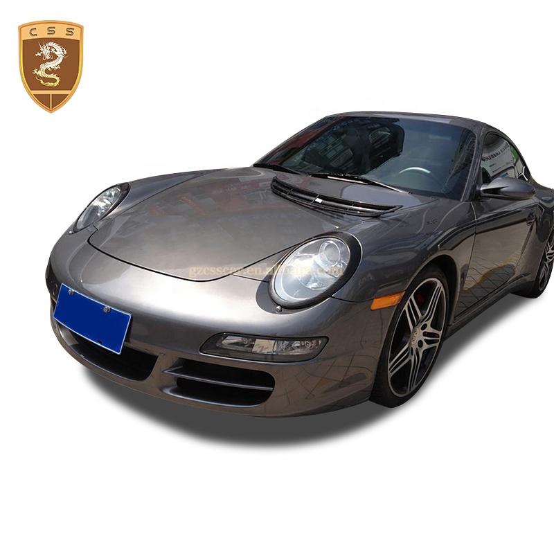 997 Carbon Fiber Front Headlight Covers For Porsche 911 997 Eyelid Auto Parts