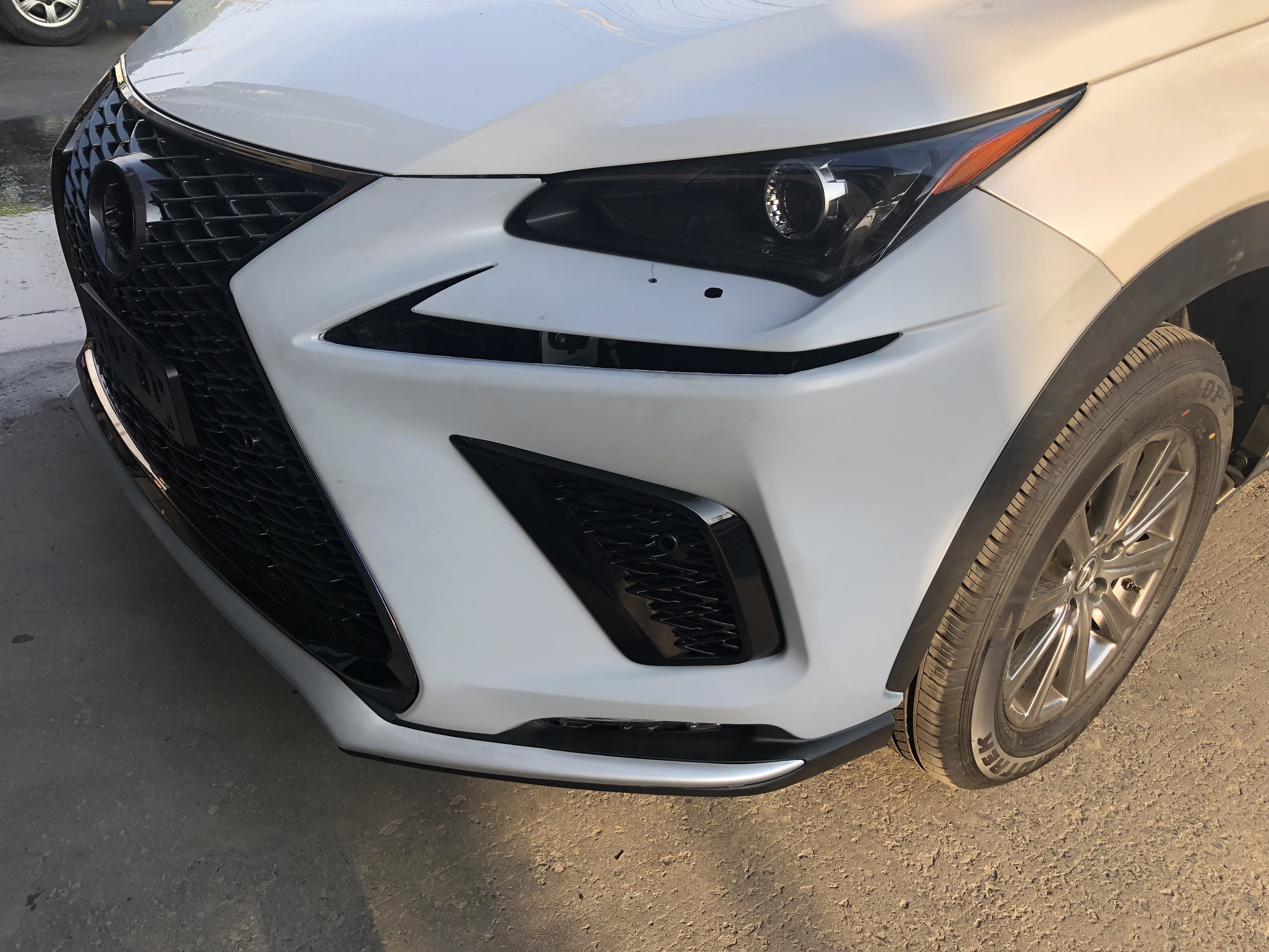 AUTO BUMPER PARTS FOR LEXUS NX 2015 UPGRADE TO NX 2018 F-SPORT