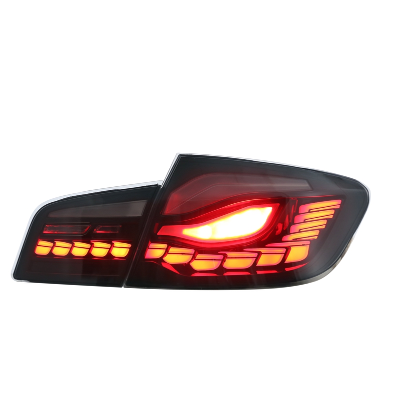 Glistuning Smoked Tail Lights For  5 Series China Car Part Auto Led Light