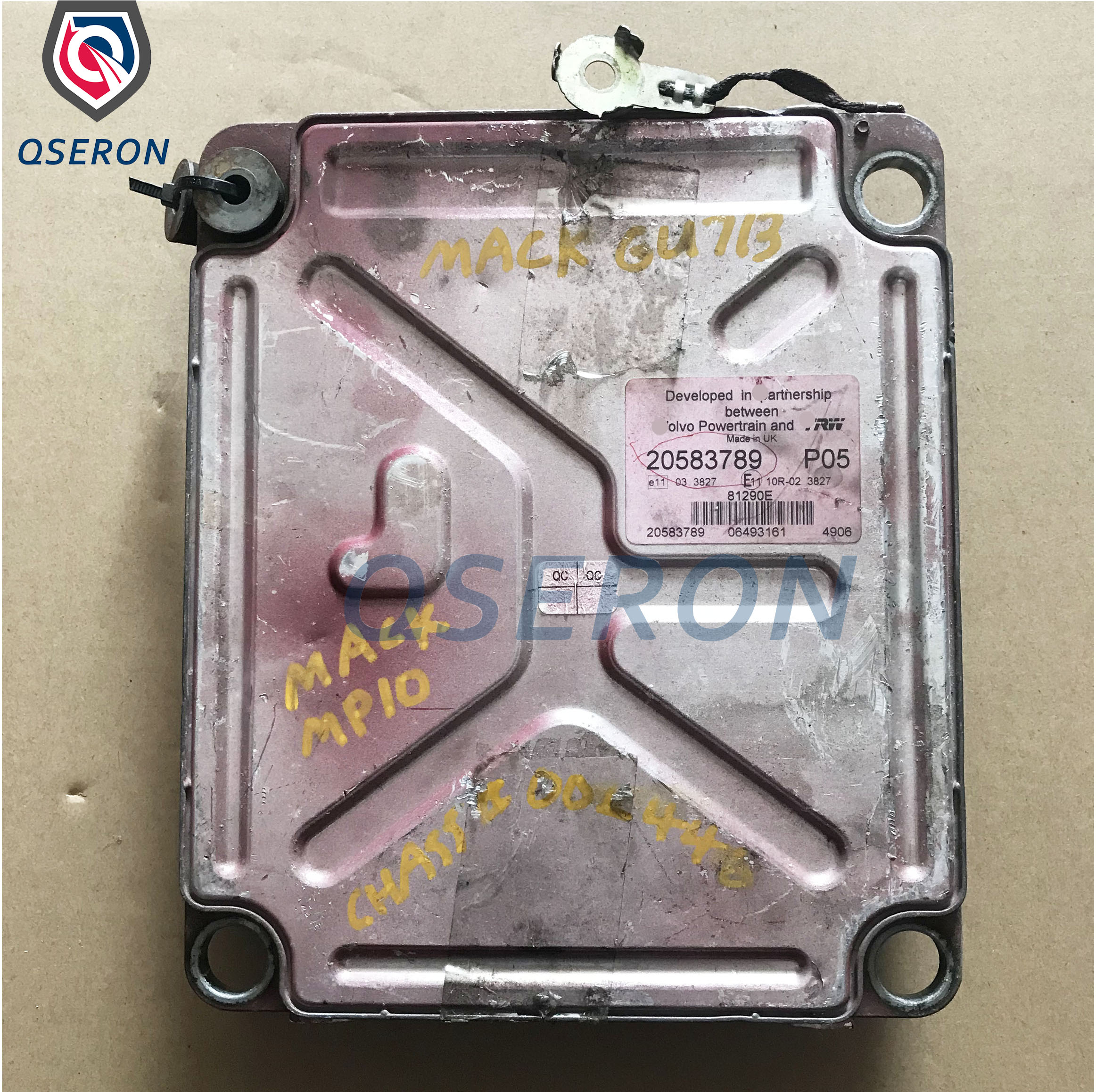 Genuine Auto Truck Car ECU 20583789 Engine Parts Electronic Control Controller Unit Computer Module 