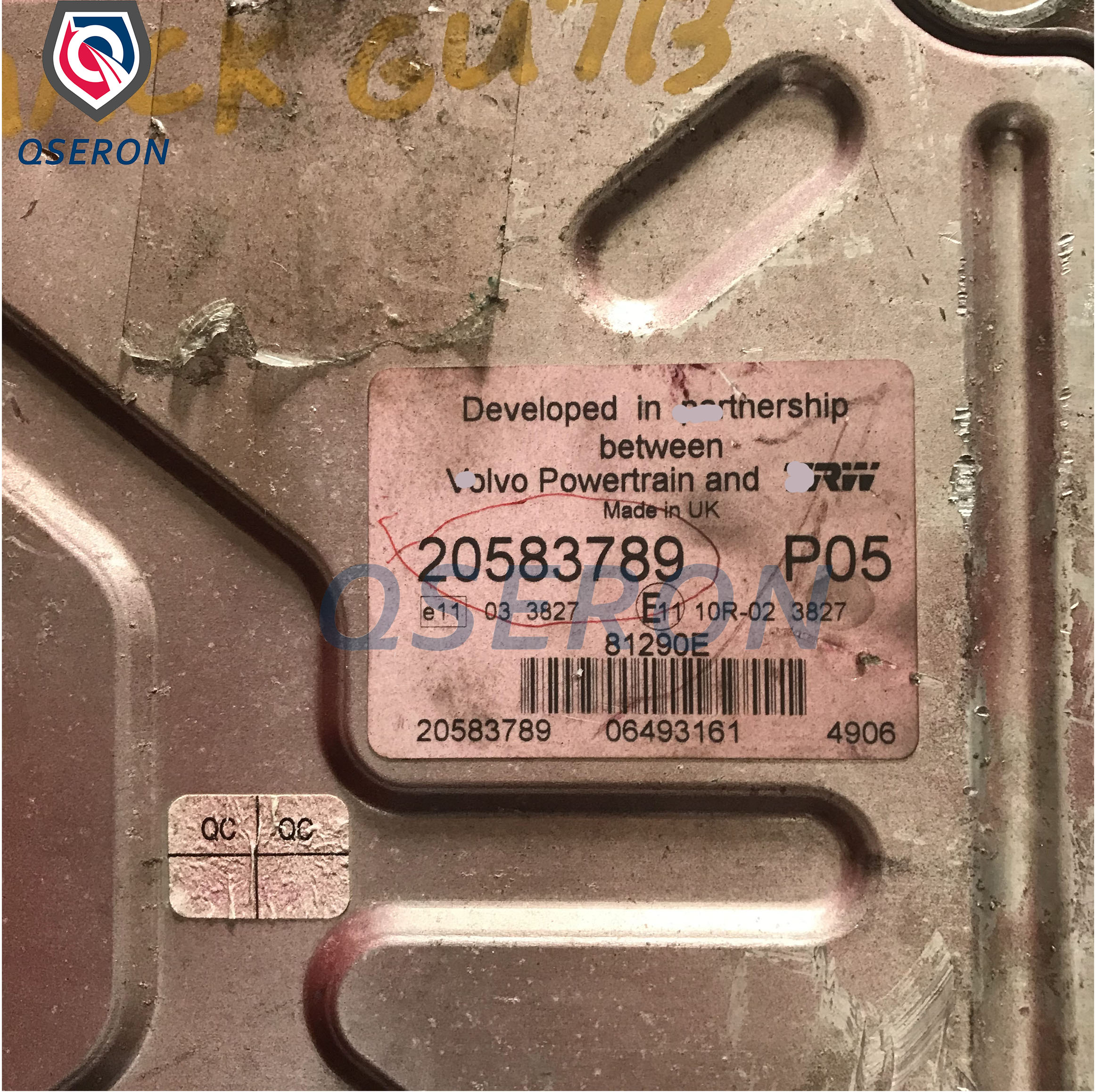 Genuine Auto Truck Car ECU 20583789 Engine Parts Electronic Control Controller Unit Computer Module 