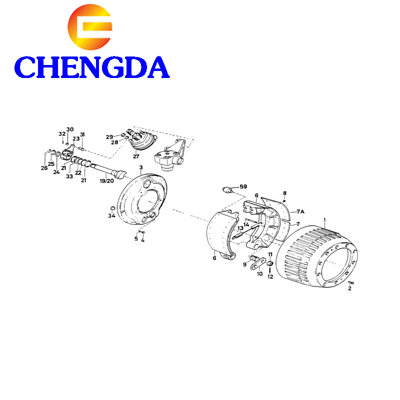 Howo manufacture truck part