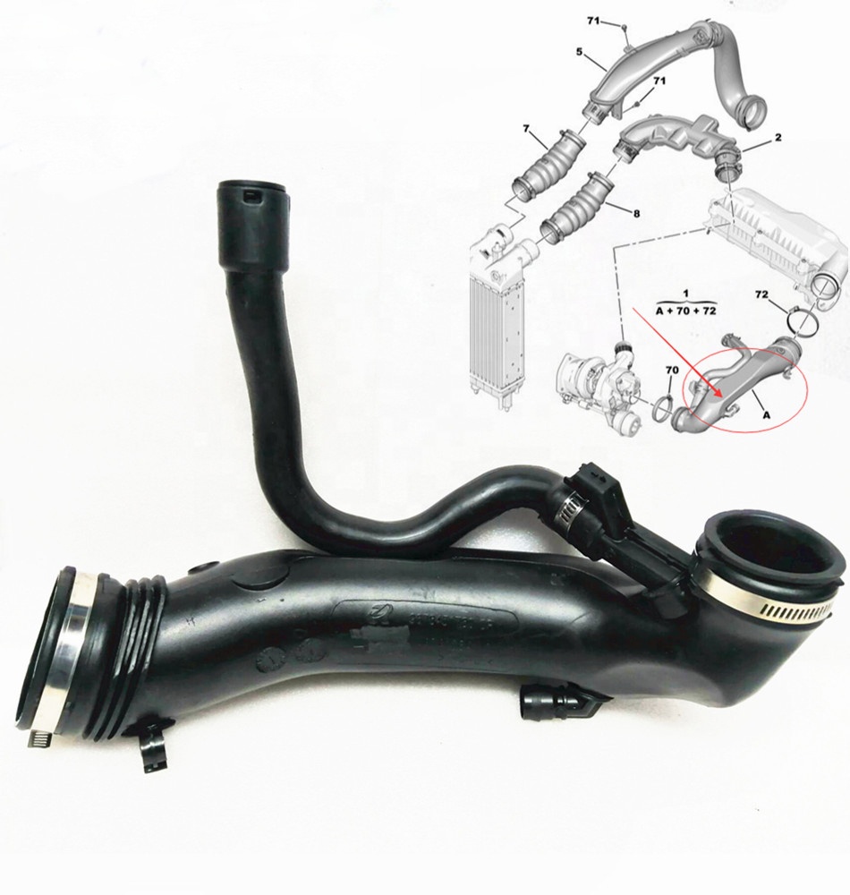 auto parts Intake turbo hose Turbocharger pipe OEM