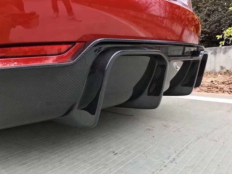 Factory Price Auto Parts Car Accessories Full Set V Style Carbon Fiber Body Kit For Tesla Model 3