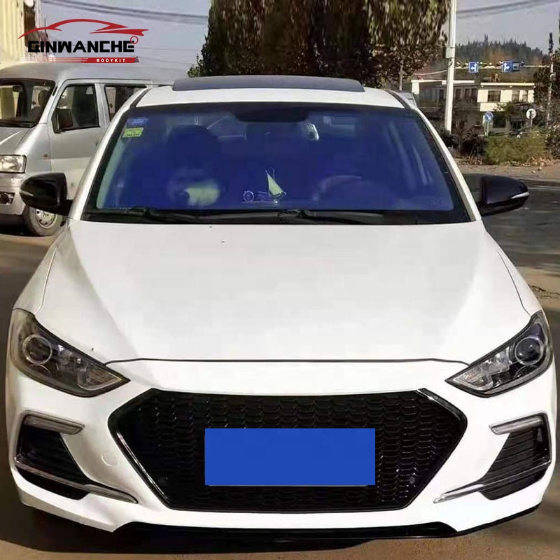 Factory wholesale Car Front bumper auto parts body kit For Hyundai Elantra 2016-2019