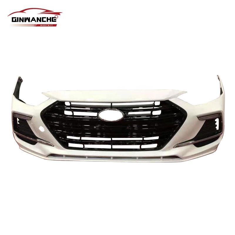 Factory wholesale Car Front bumper auto parts body kit For Hyundai Elantra 2016-2019