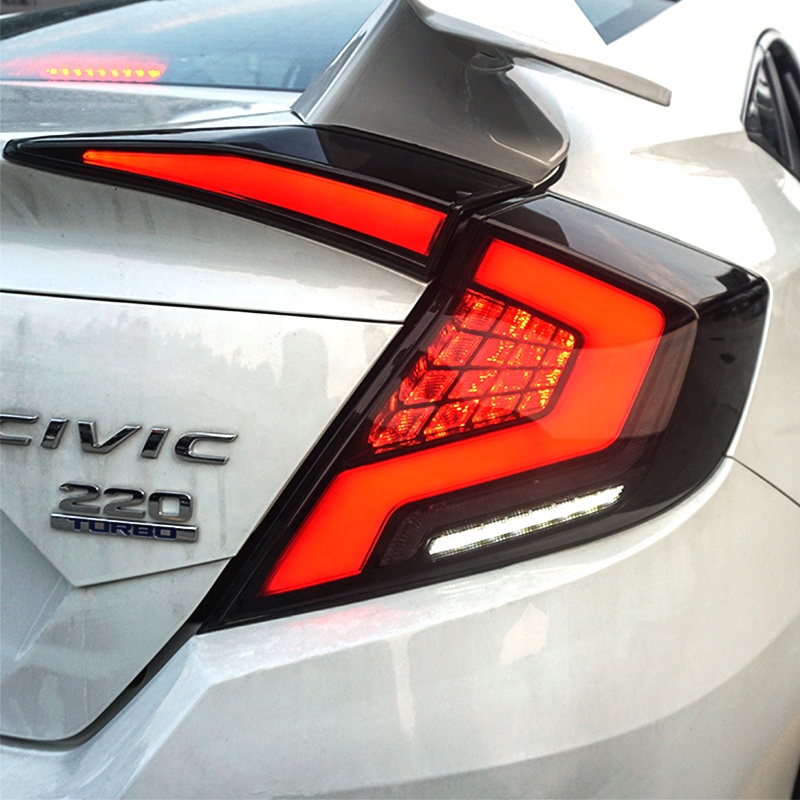 Auto Parts Light New Style Car Turn Signal Brake Lamp Car Tail Lamp Led Tail Lights for Civic 2016 -