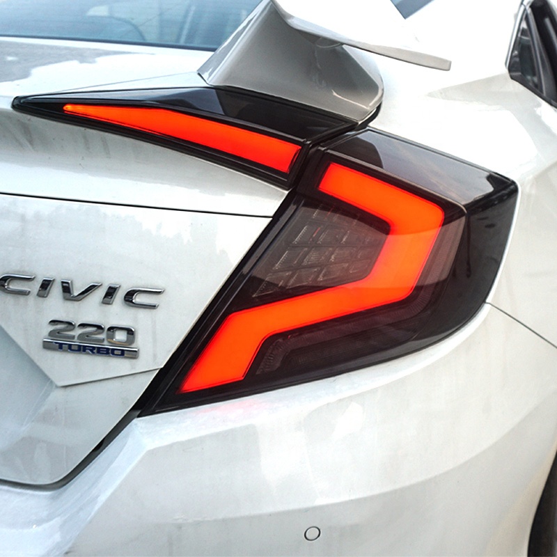 Auto Parts Light New Style Car Turn Signal Brake Lamp Car Tail Lamp Led Tail Lights for Civic 2016 -