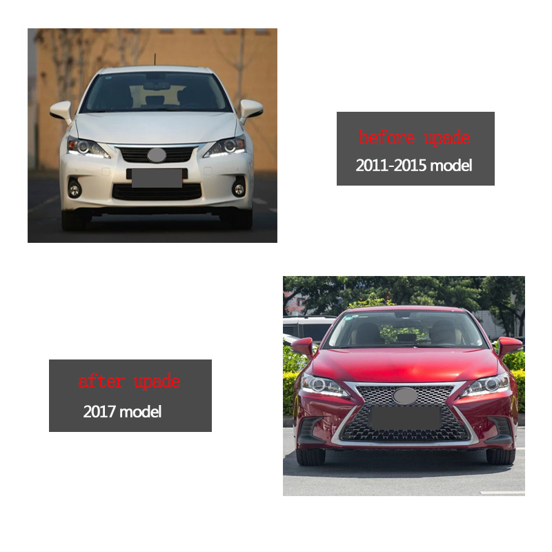 klt-A-273-CAR AUTO PARTS Front Bumper Car Body Kits For 2011-2016 LEXUS CT200H update 2016-2018 F-Sp