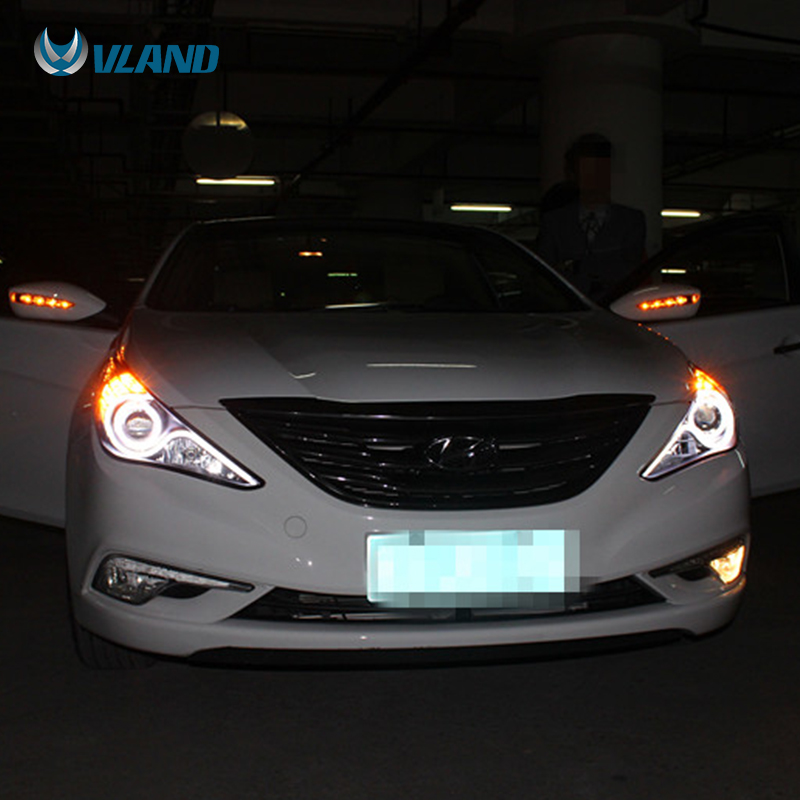Vland Factory Wholesale LED Head Lamp  Accessories Auto Parts Lighting System 2011 2012 2013 2014 Ca