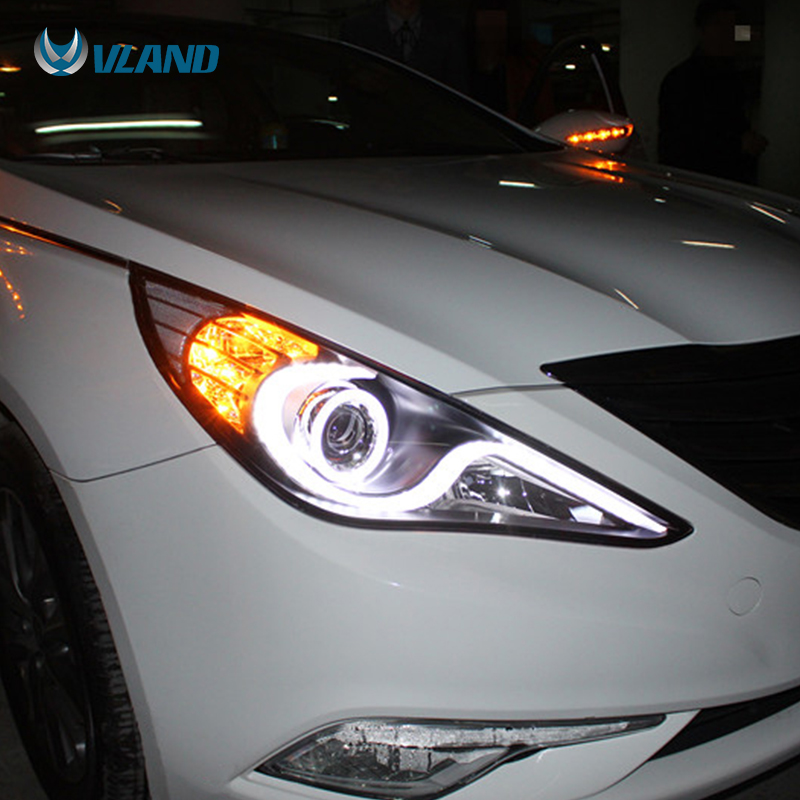 Vland Factory Wholesale LED Head Lamp  Accessories Auto Parts Lighting System 2011 2012 2013 2014 Ca