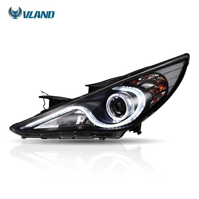 Vland Factory Wholesale LED Head Lamp  Accessories Auto Parts Lighting System 2011 2012 2013 2014 Ca