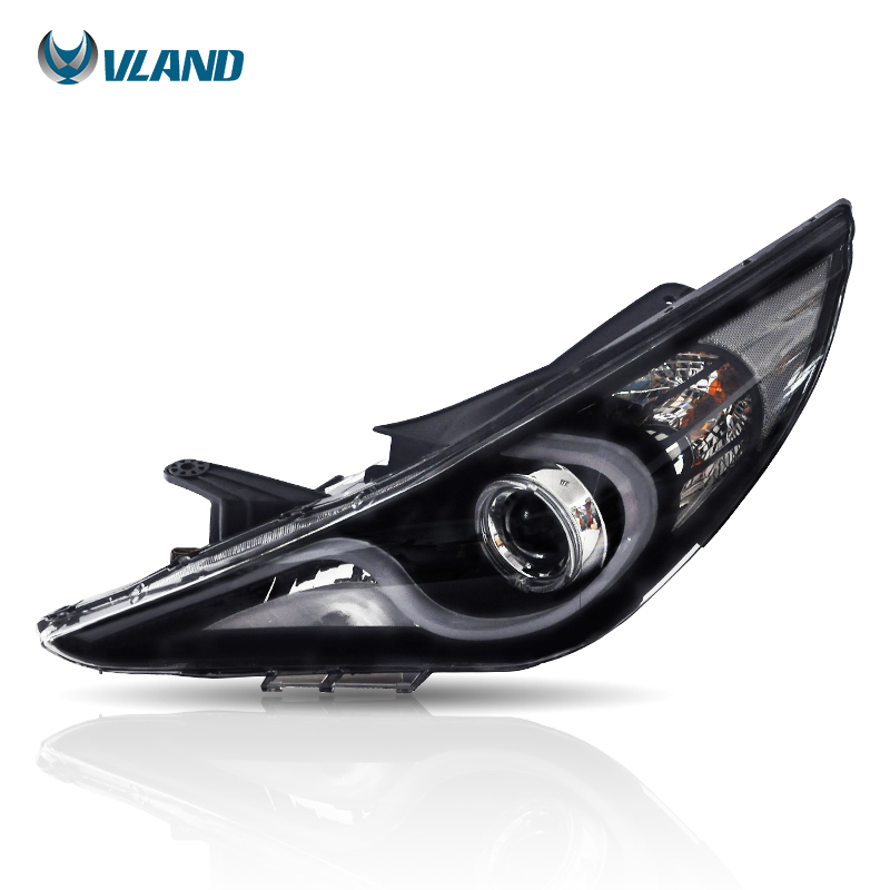 Vland Factory Wholesale LED Head Lamp  Accessories Auto Parts Lighting System 2011 2012 2013 2014 Ca