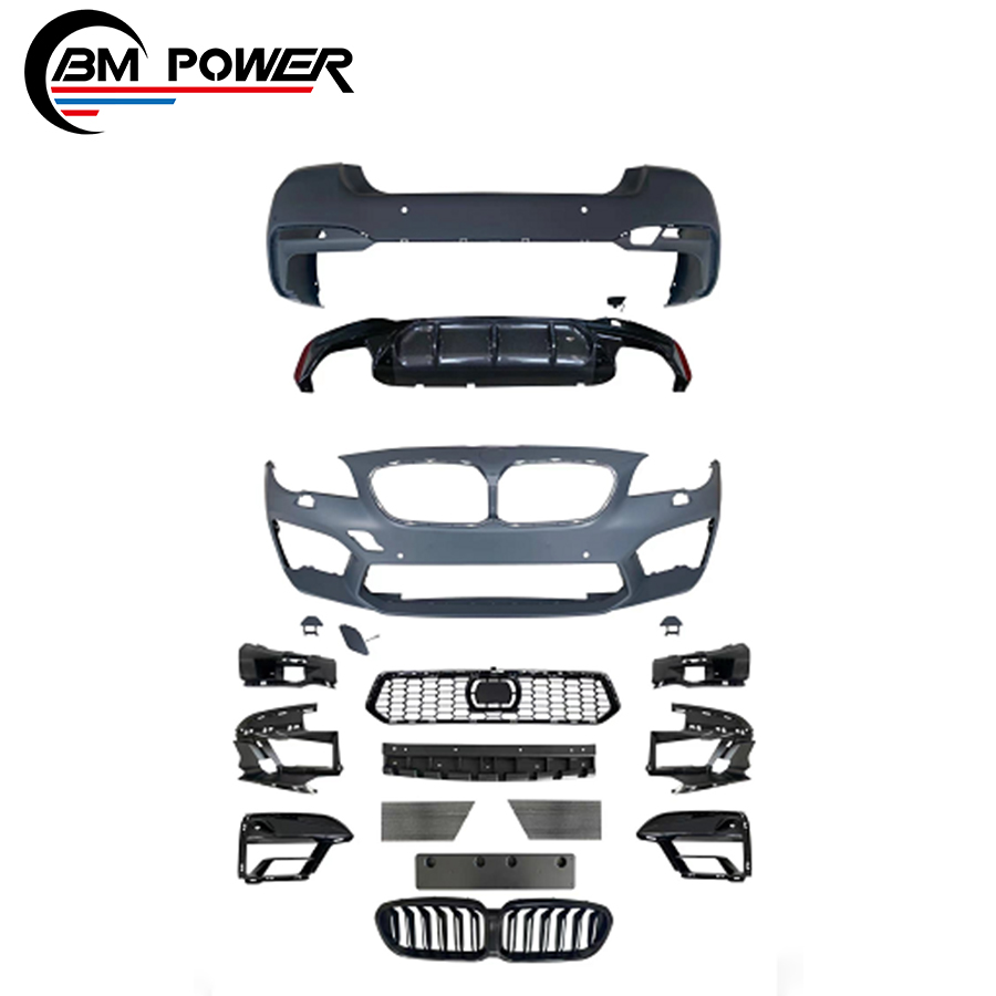 5 SERIES F10 F18 to G30 M5 style body kit PP Material for 5 SERIES F10 11year~with car front rear bu
