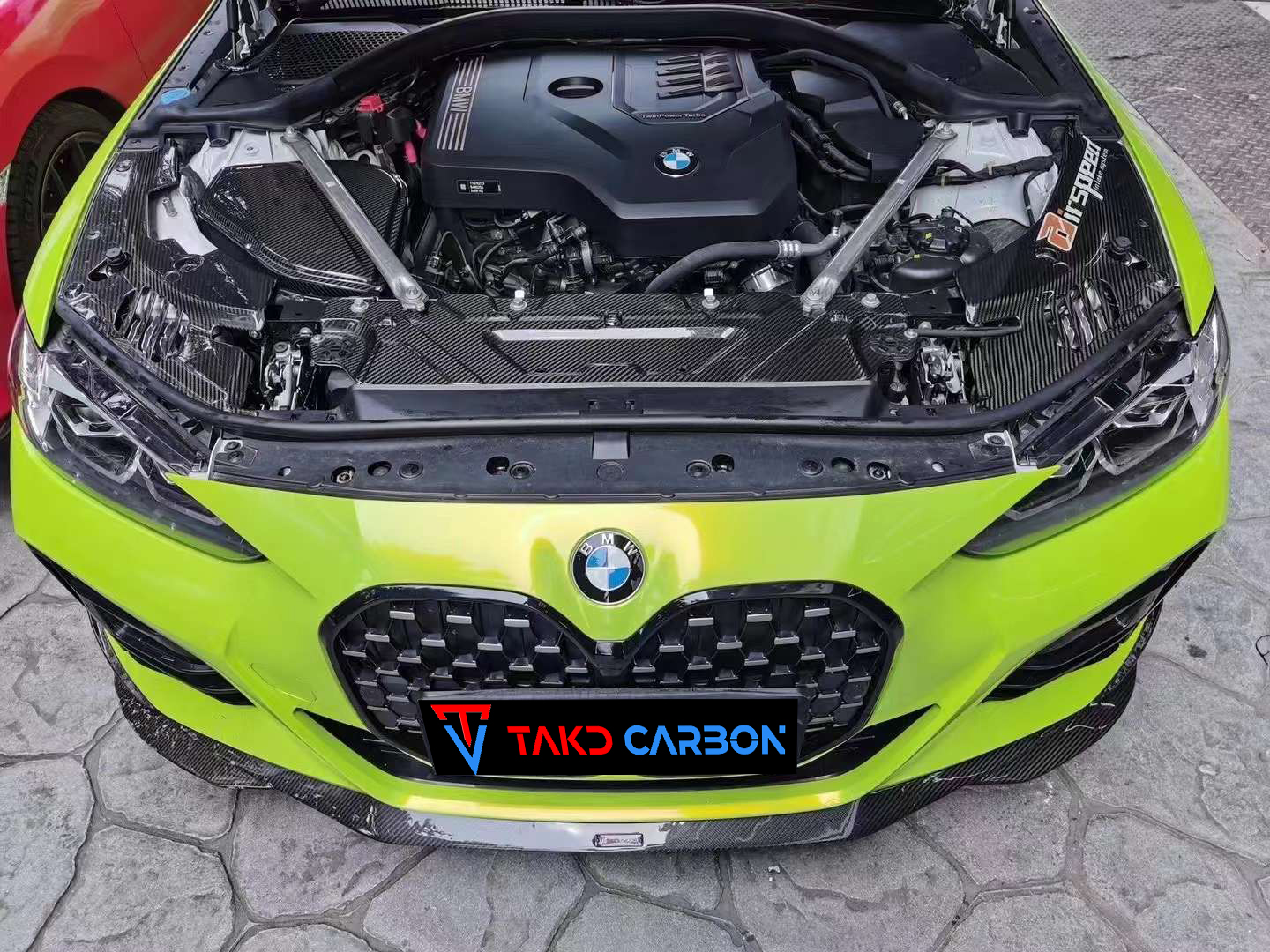 Airspeed Brand 100% Dry Carbon Fiber Hot Selling Auto Car Spare Parts Cold Air Intake System For BMW