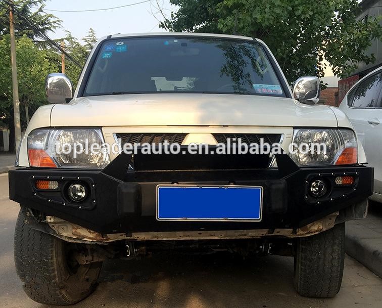 TOPLEADER AUTO PARTS Car Bull Bar Pajero V73 Front Bumper For Mitsubishi Pajero Sport Bumpers Car ki