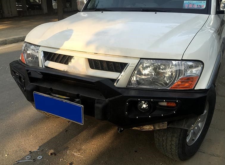TOPLEADER AUTO PARTS Car Bull Bar Pajero V73 Front Bumper For Mitsubishi Pajero Sport Bumpers Car ki