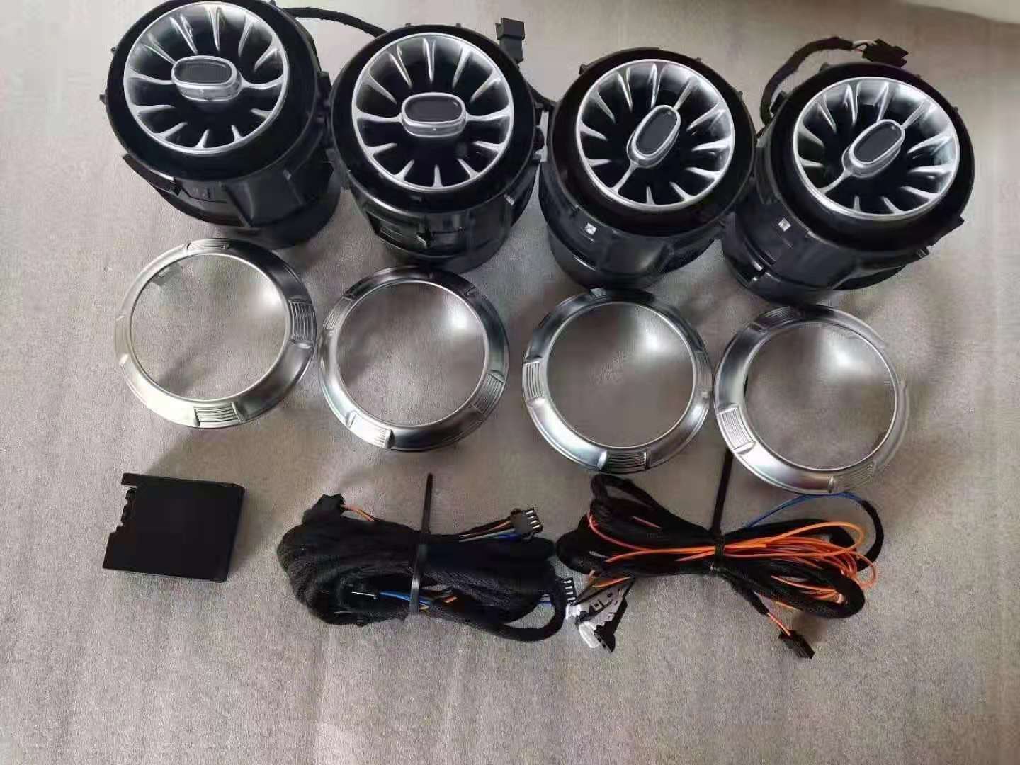 Newest Car Body Kit Offroad Auto Parts Atmosphere Lamp Air Vents For Jeep Wrangler JK JL