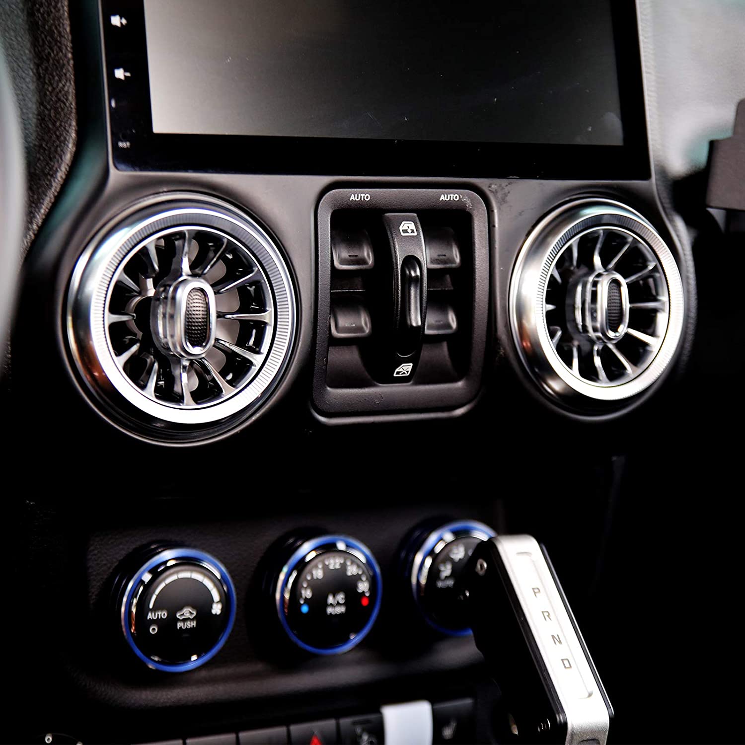 Newest Car Body Kit Offroad Auto Parts Atmosphere Lamp Air Vents For Jeep Wrangler JK JL