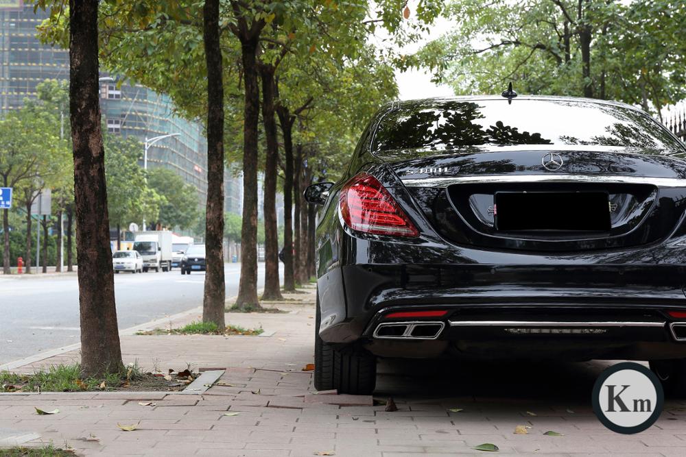 KM body kit for MB S-class W222 upgrade S65 AMG  bumper  auto parts front bumper rear bumper side sk
