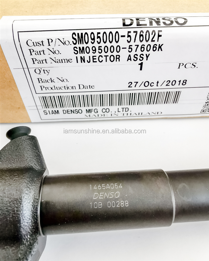 Genuine auto parts 095000-5760,1465A054,SM095000-5760,9709500-576 common rail injector Assy