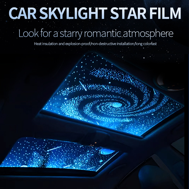Mingao Auto Parts Decorative Sunscreen Panoramic Sunroof Starry Film