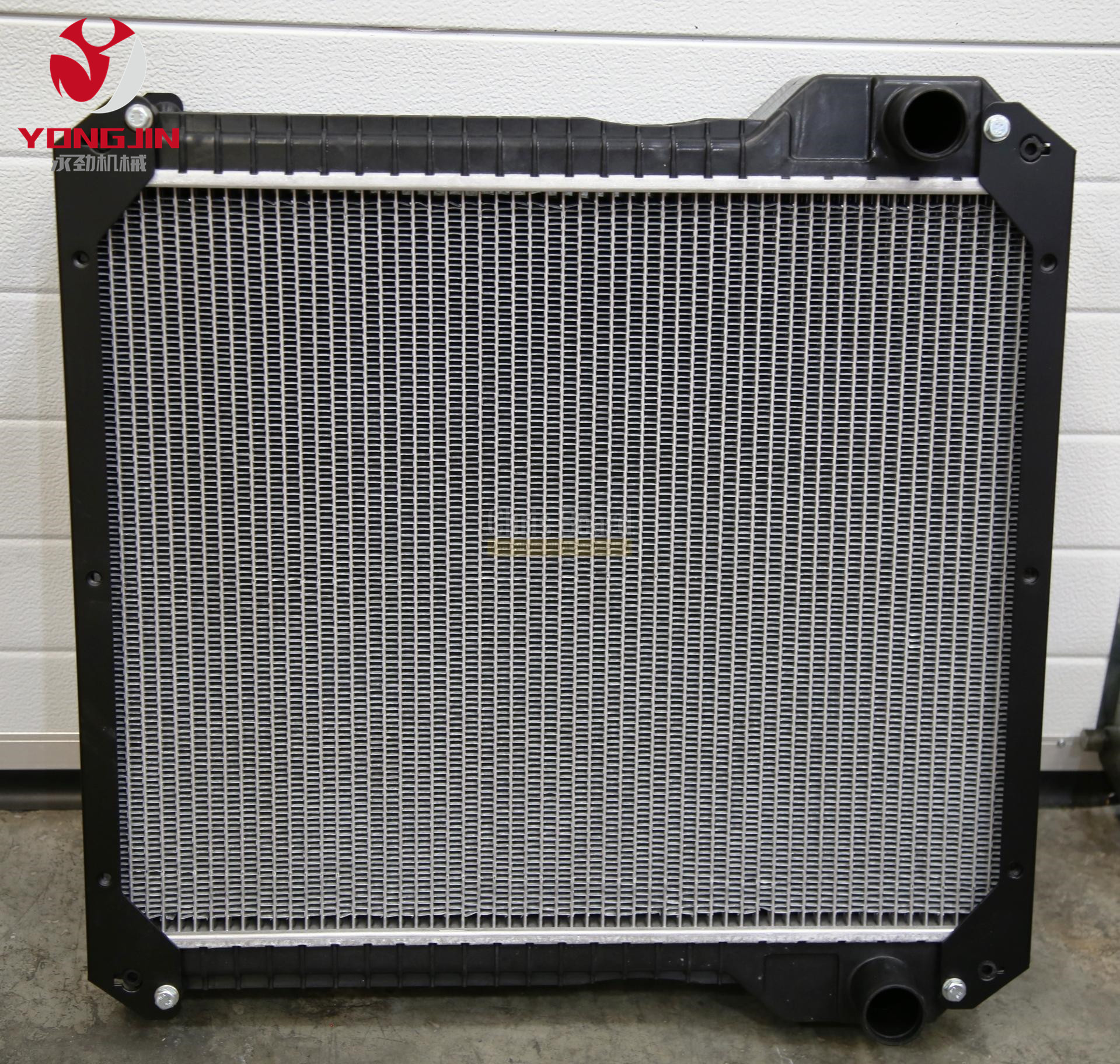 JCB excavators and auto parts for 332/C5000 aluminum Radiator