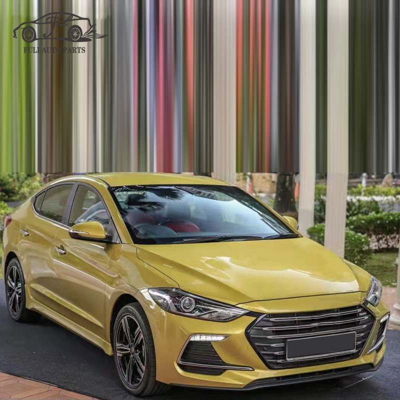 FULI auto parts ABS Material Car Front bumper For Hyundai Elantra 2016-2019  body kit car bumper