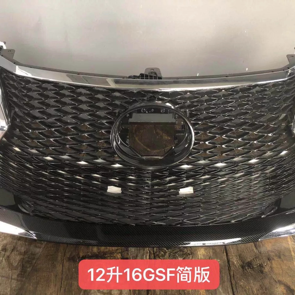 Auto part car accessories car bumper body kits for Lexus GS 2012 upgrade to GSF 2016 with grille