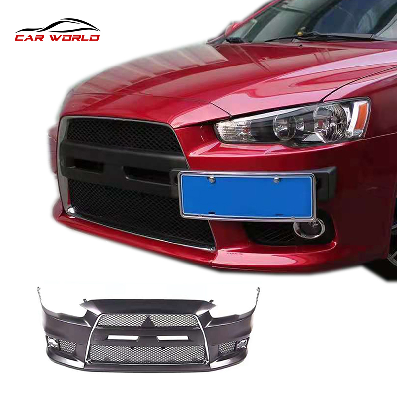 High Quality Auto Parts Car Bodykit For Mitsubishi  Lancer  To EVO Model Front  rear bumper