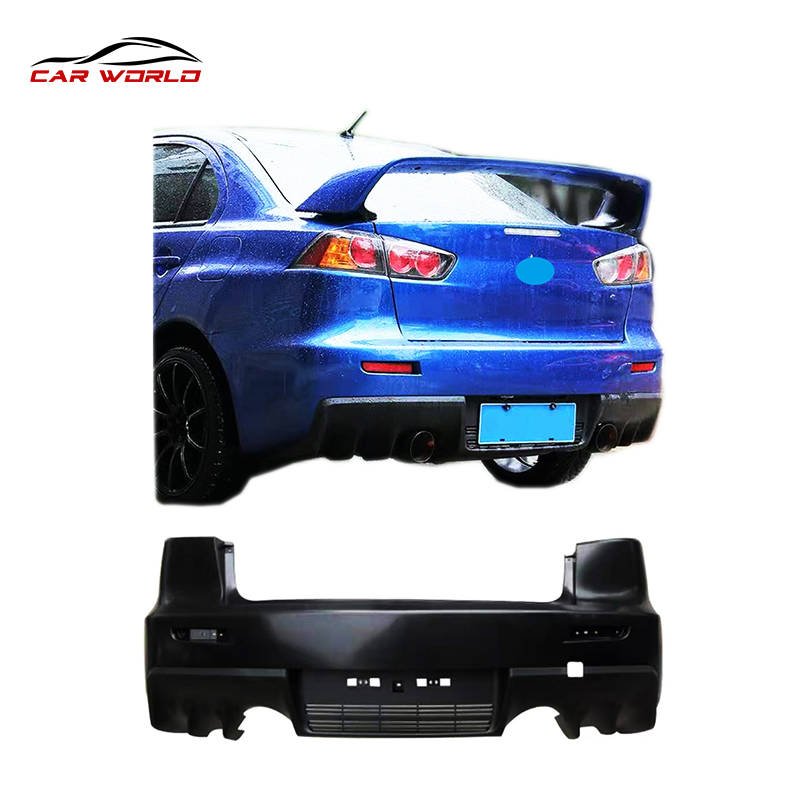 High Quality Auto Parts Car Bodykit For Mitsubishi  Lancer  To EVO Model Front  rear bumper