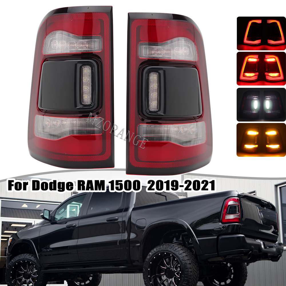 Auto Parts Smoked Black Led Rear Light Tail Lamp Taillight Car Led Tail Light For Dodge Ram 2019 202