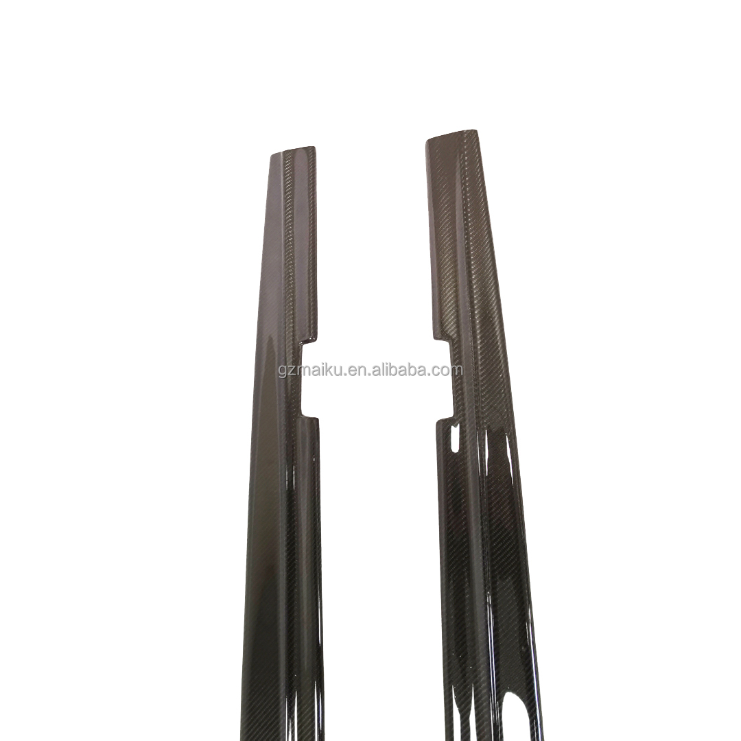 Suitable for 2008-2013 BMW 3 series E90 M3 side skirts Auto parts  carbon fiber side skirta