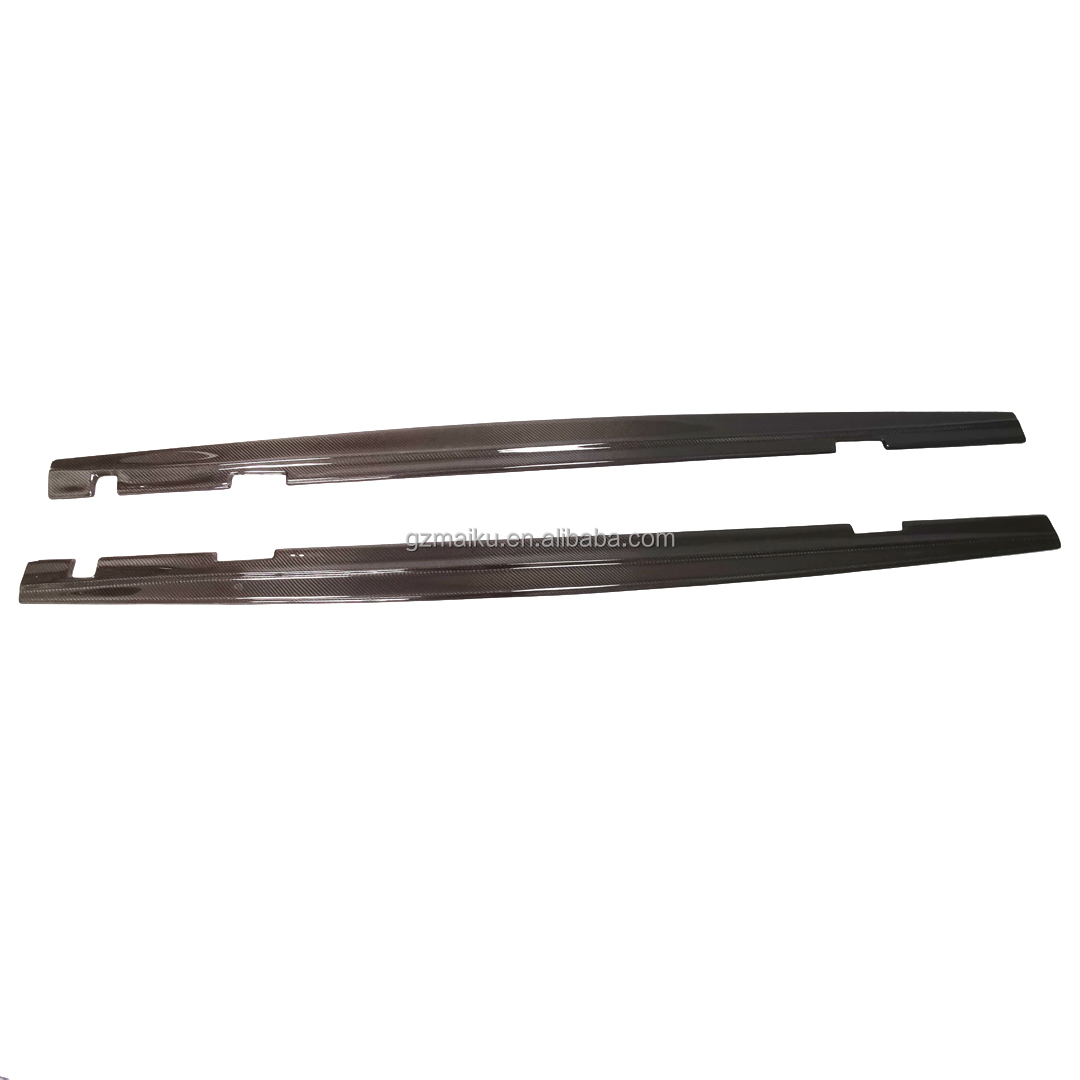 Suitable for 2008-2013 BMW 3 series E90 M3 side skirts Auto parts  carbon fiber side skirta