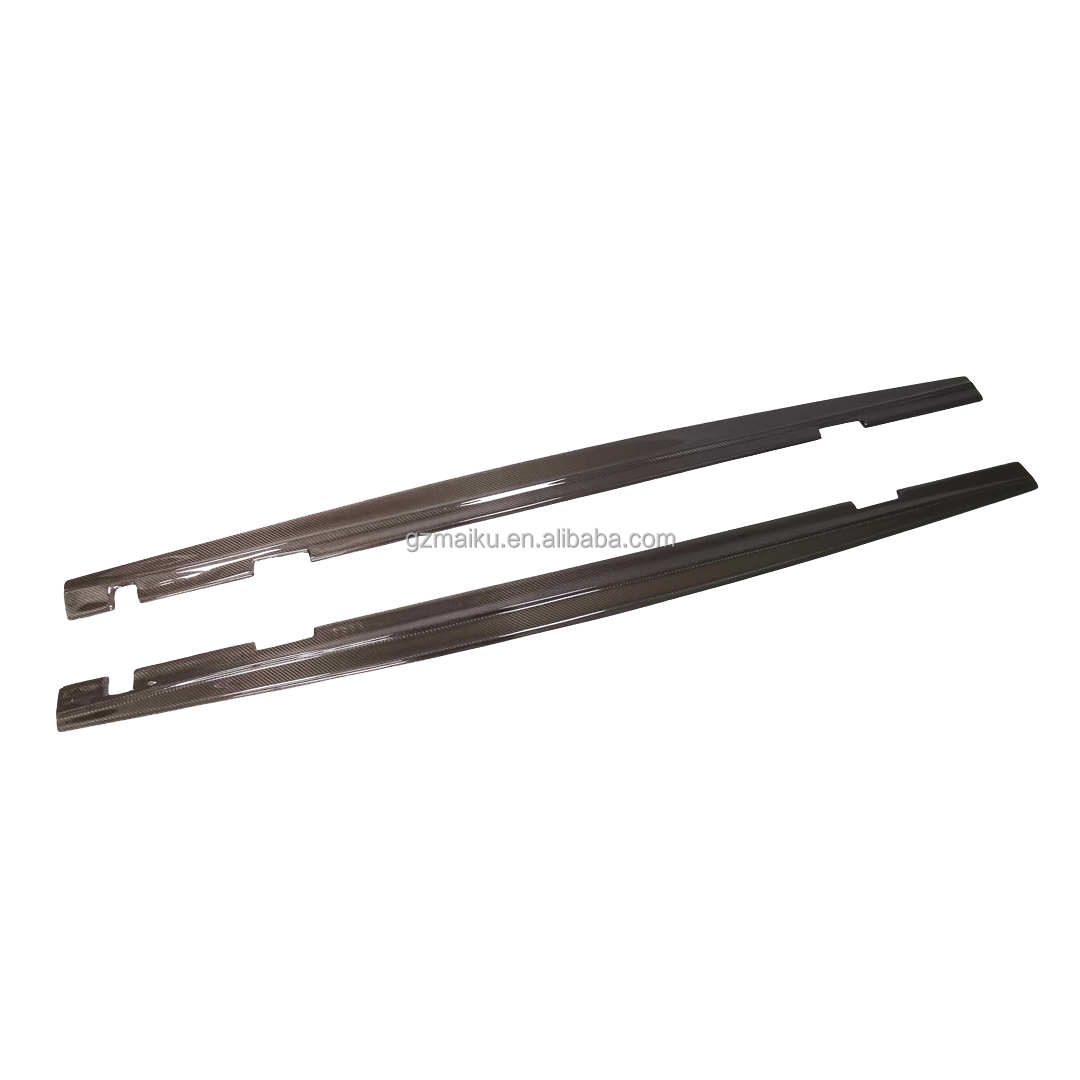Suitable for 2008-2013 BMW 3 series E90 M3 side skirts Auto parts  carbon fiber side skirta