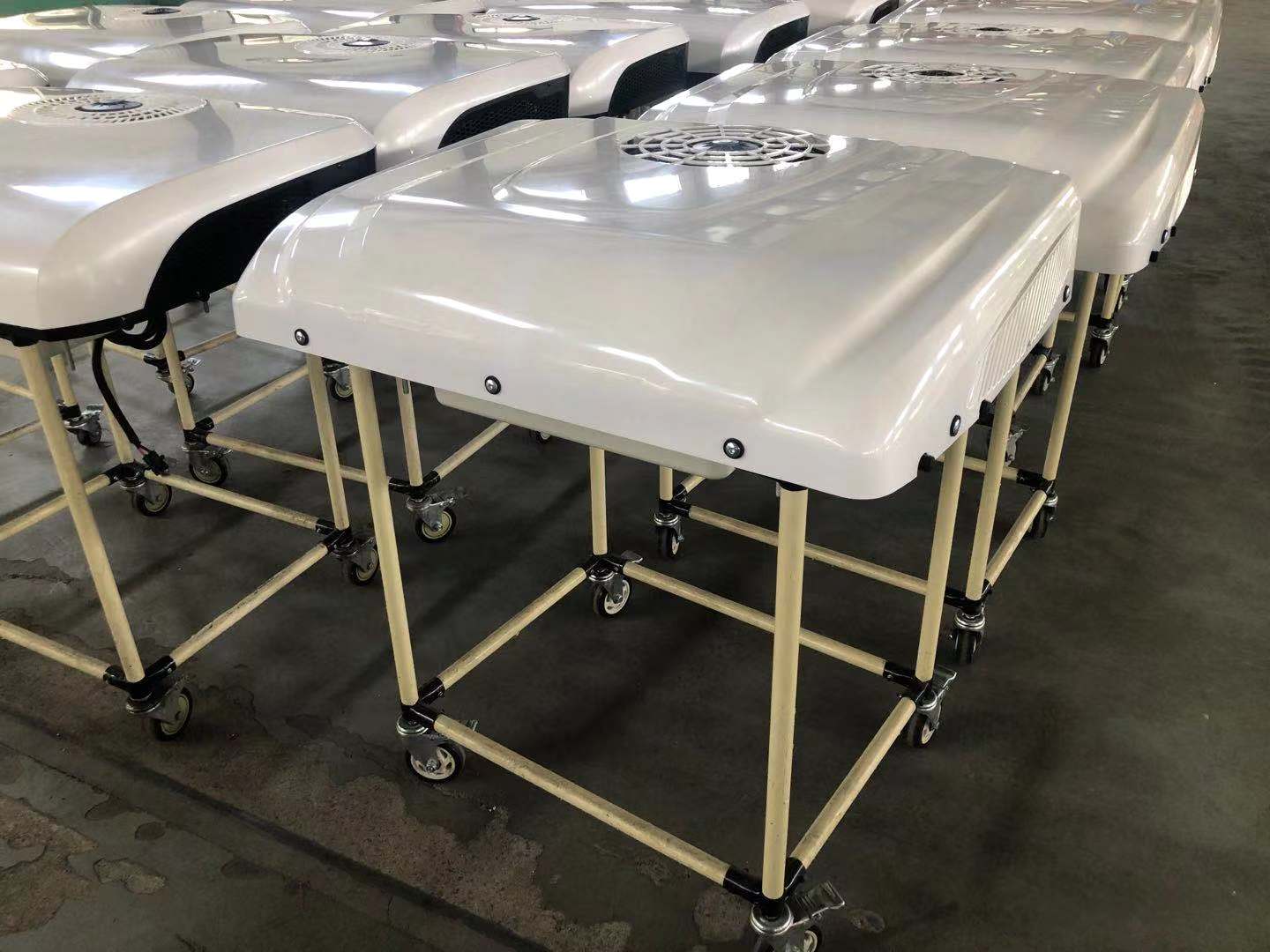 China manufacture roof top electric overhead all-in-one truck air conditioner 12V 24V auto parts